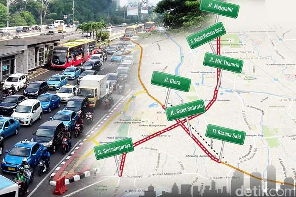 Ini Dia Jalur Alternatif Ganjil Genap