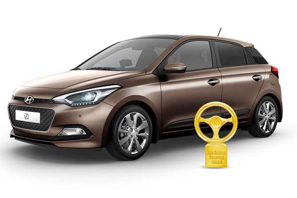 All New i20, Sabet Golden Steering Wheel 2015 