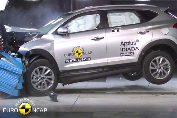 Tes Safety, Uji Benturan Di 64 km/jam