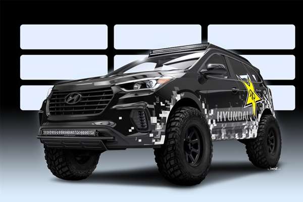 Santa Fe Rockstar, Penggaruk Lumpur Jagoan SEMA 2016