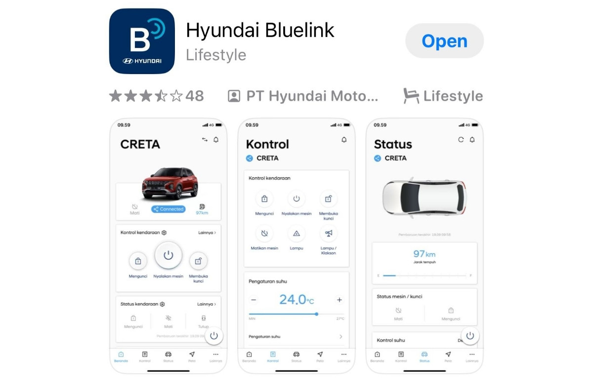 2 Cara Proses Pendaftaran Hyundai Bluelink, Melalui Head Unit Dan Aplikasi
