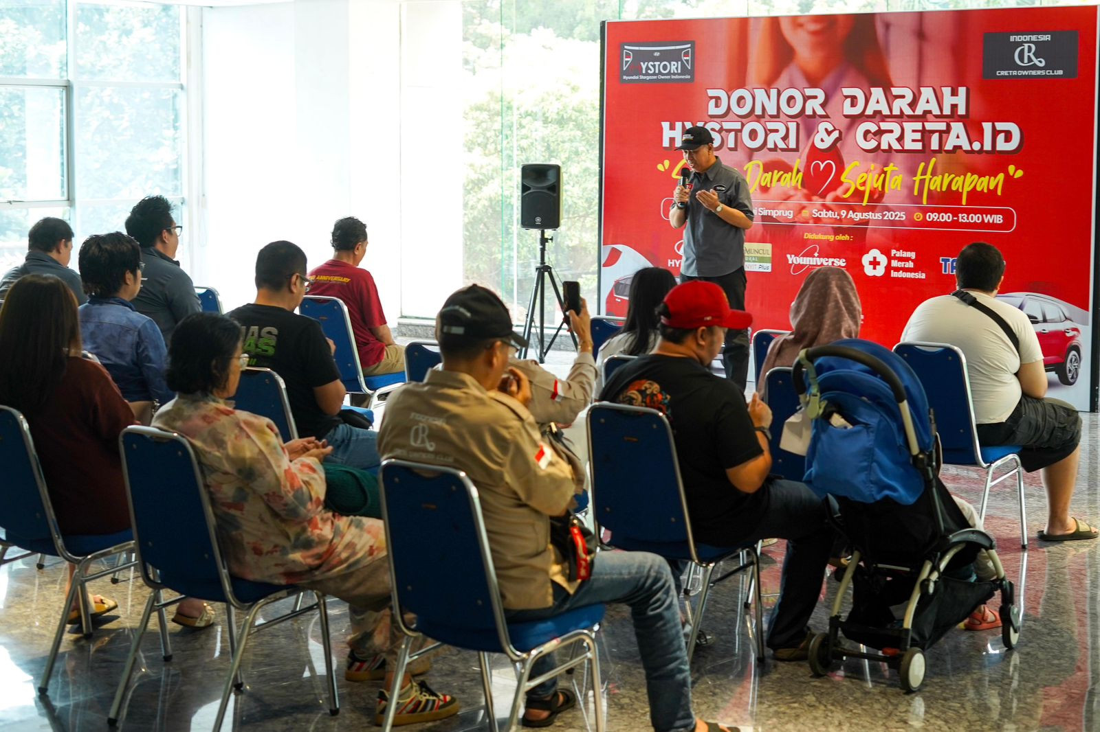 Rayakan Kemerdekaan, Hyundai Simprug Bersama Komunitas STARGAZER Dan CRETA Gelar Donor Darah