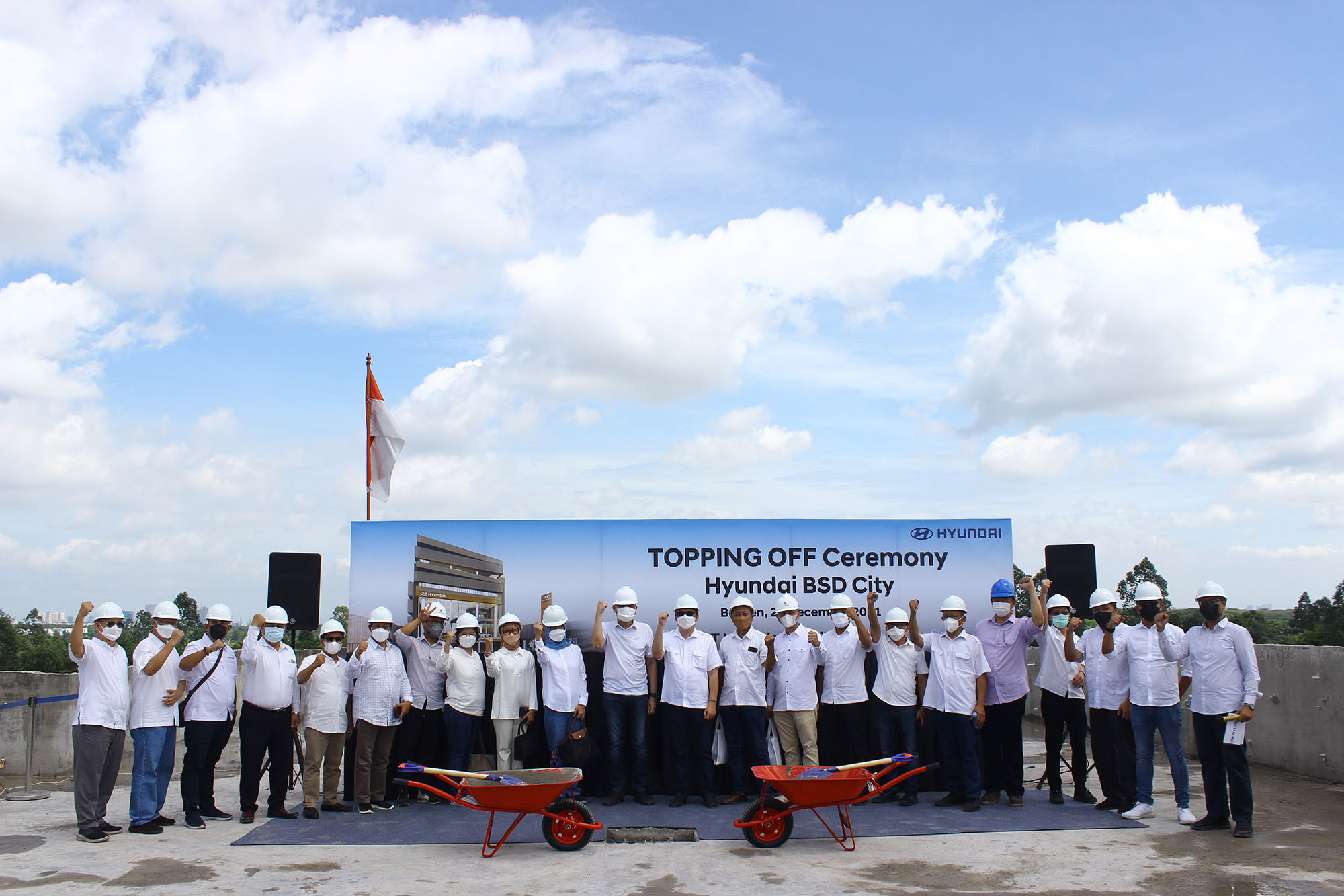 Hyundai BSD City Sudah Memasuki Masa Topping Of