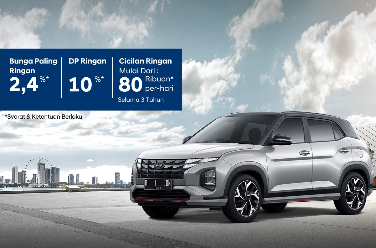 Miliki Hyundai Creta Dengan Beragam Pilihan Program Finansial