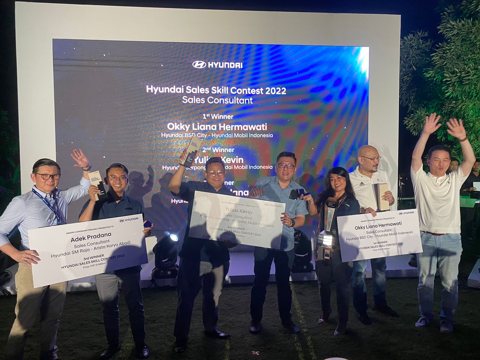 Sales Terbaik PT Hyundai Mobil Indonesia Bersaing Di Hyundai Sales Contest