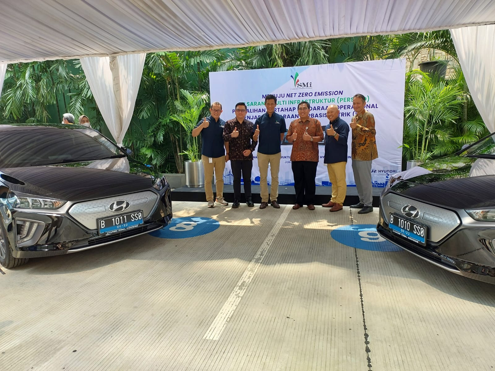 PT Hyundai Mobil Indonesia Dukung PT SMI Beralih Ke Kendaraan Elektrik