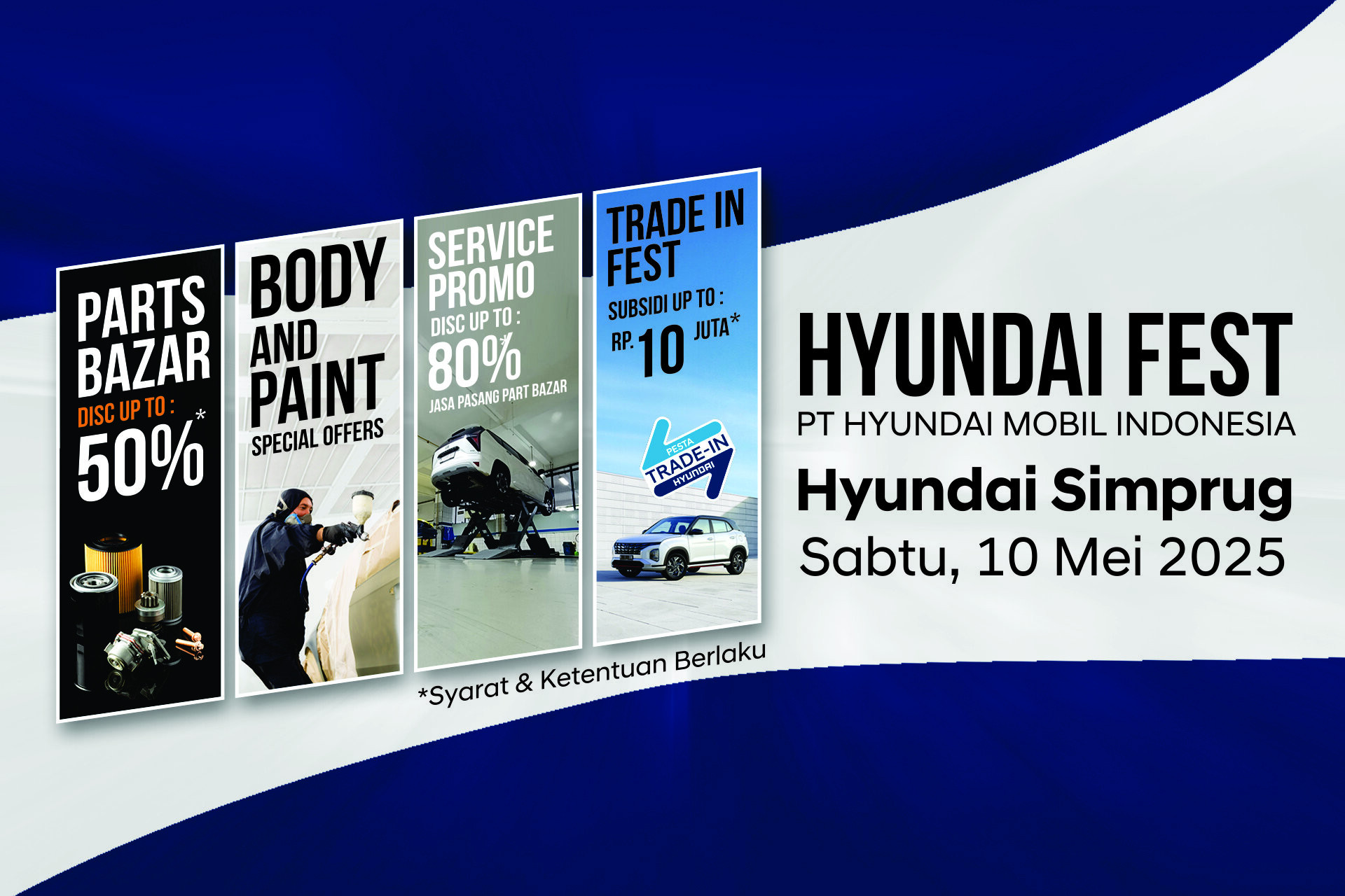 Jangan Lewatkan! Ada Discount Up To 80% Di HYUNDAI FEST 10 Mei 2025