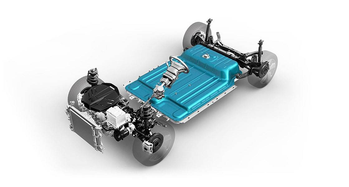 Penempatan Baterai Hyundai Kona Electric Untuk Tekan Pusat Gravitasi