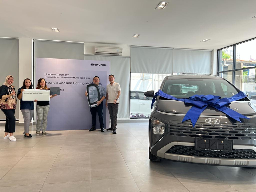 Serah Terima Program “Hyundai Jadikan Harimu Makin Seru II”