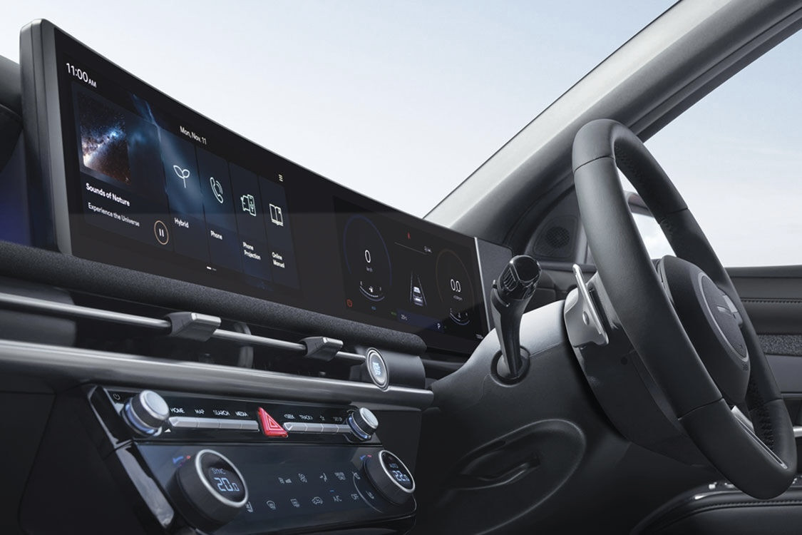 Hyundai Hadirkan Layar Lengkung Besar Di Kabin The New TUCSON